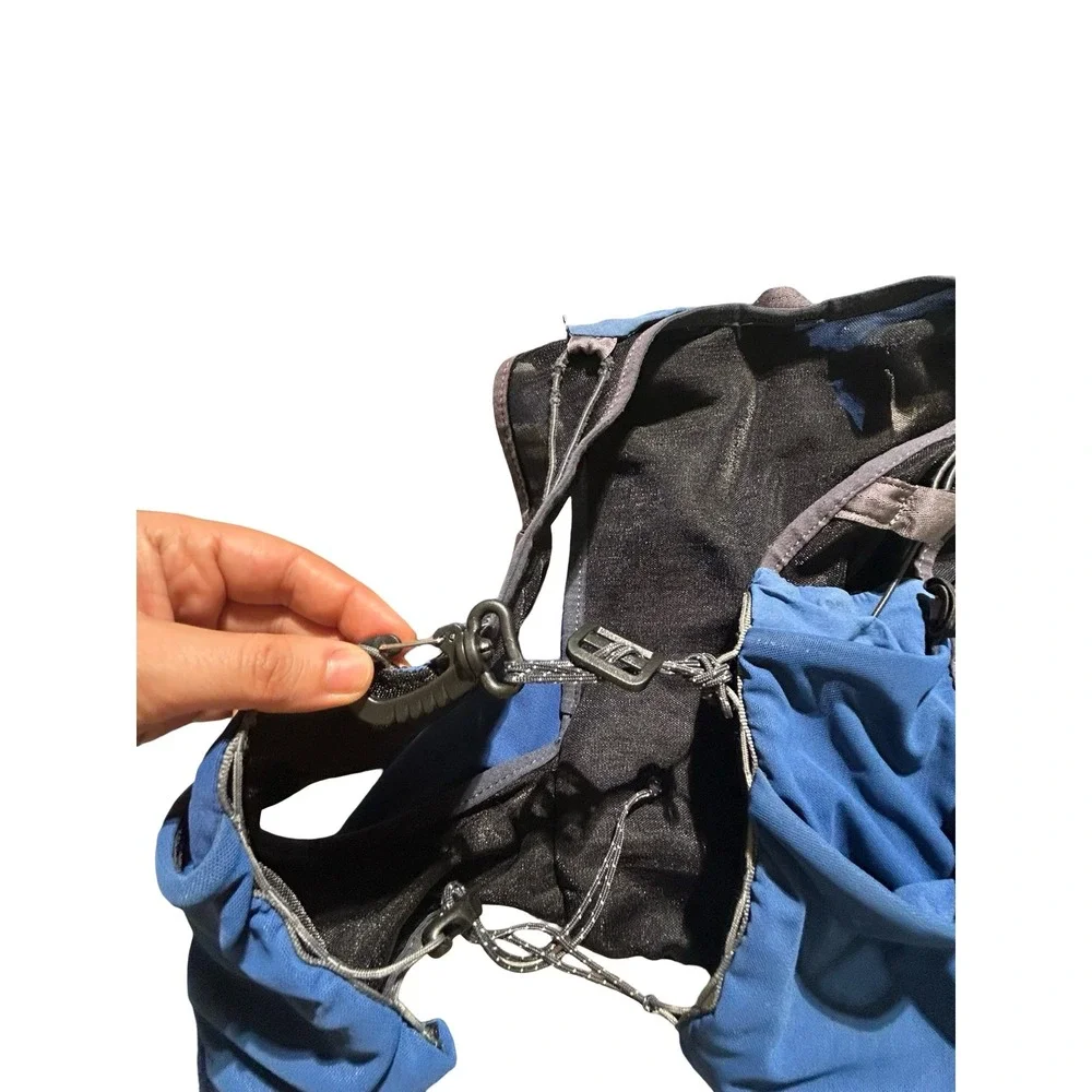 Patagonia Slope Runner Kids Blue Black Trail Running Hydration Vest Size M